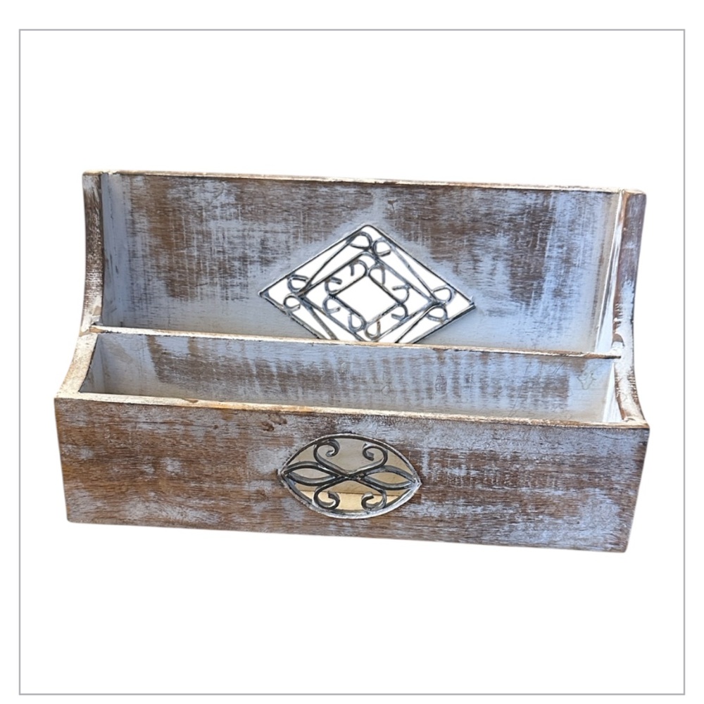 TARGET wooden desk organizer
